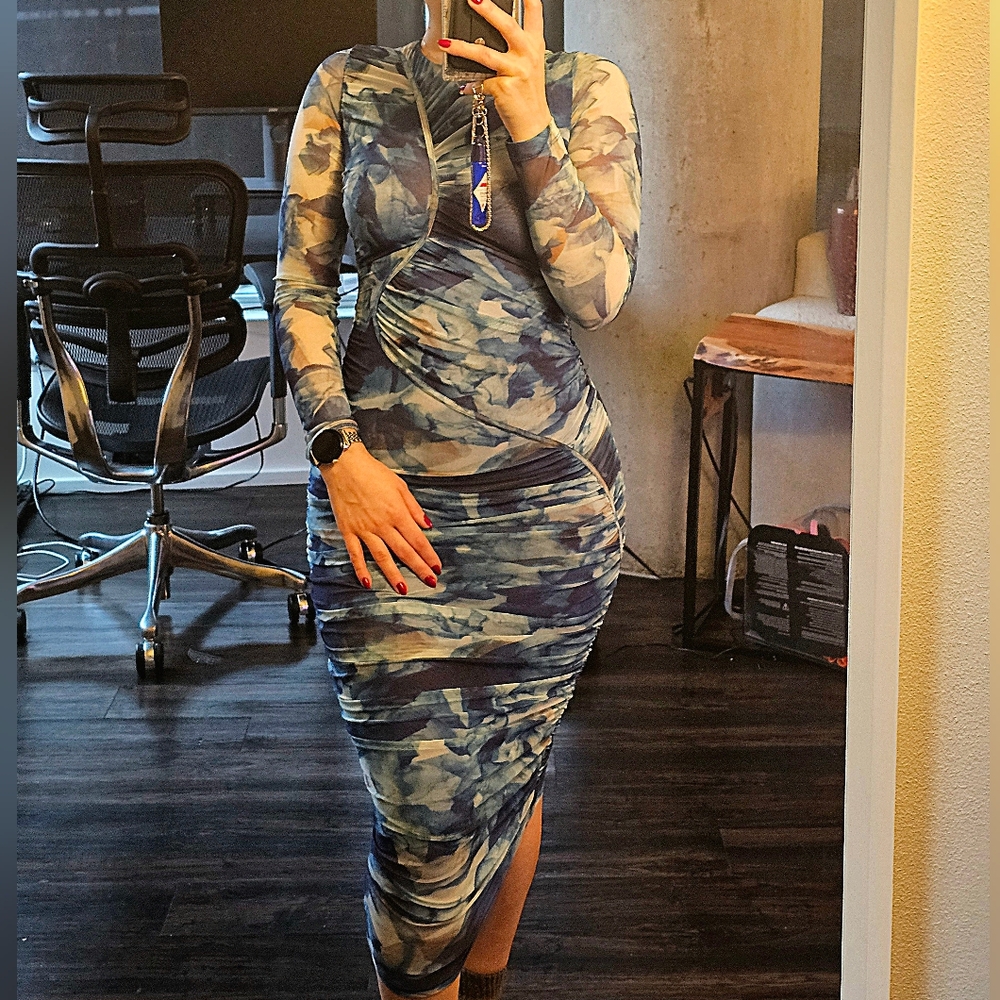 NWT - Stretch Midi Dress  (nordstrom)
